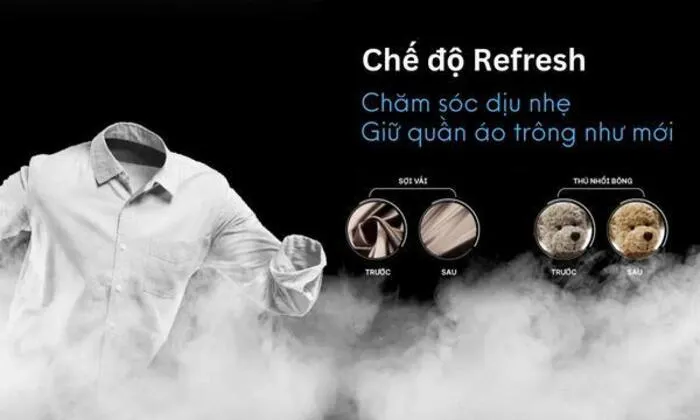 Chương trình ReFresh giữ phom dáng quần áo